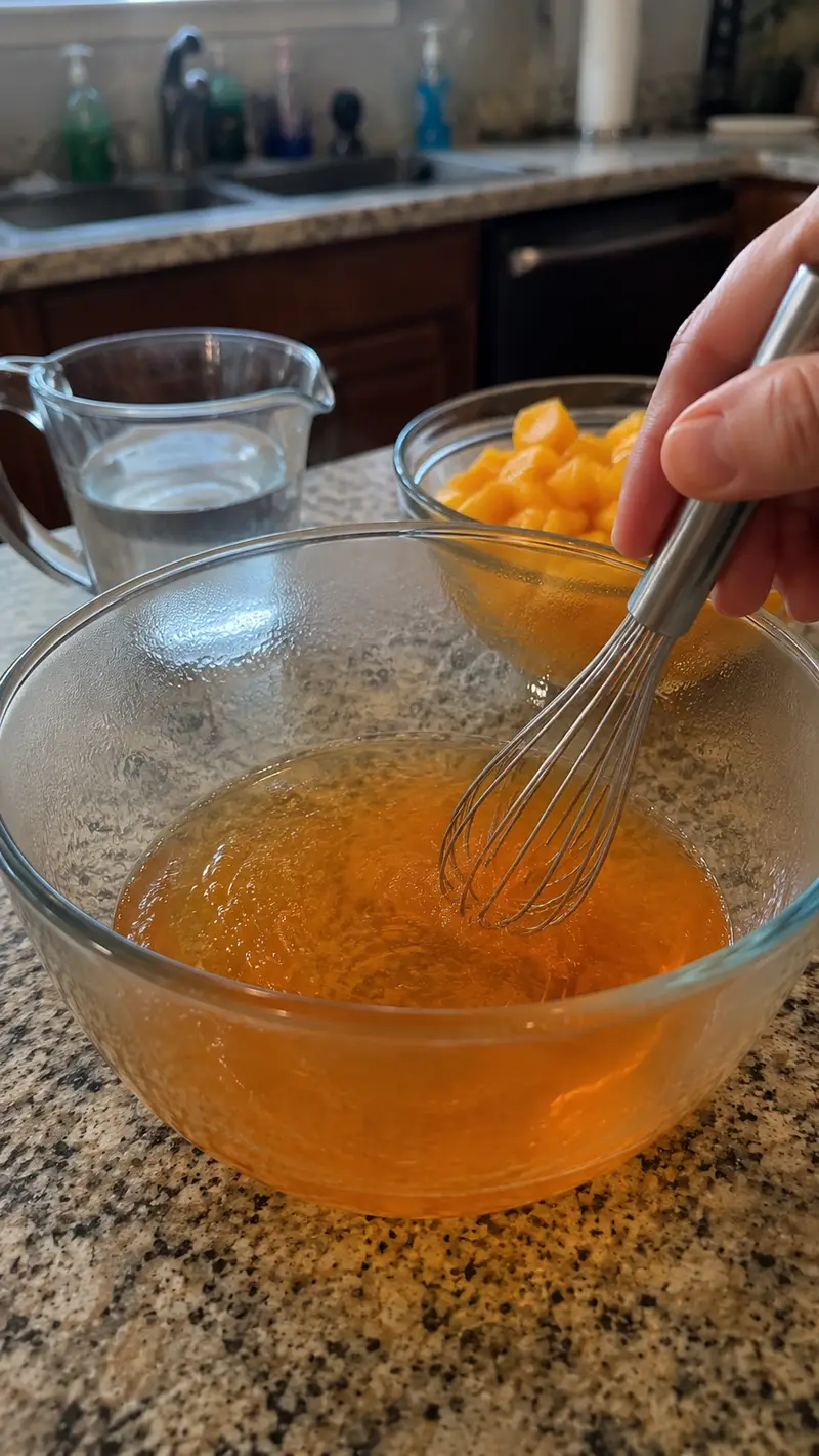 Peach Cool Whip Pie