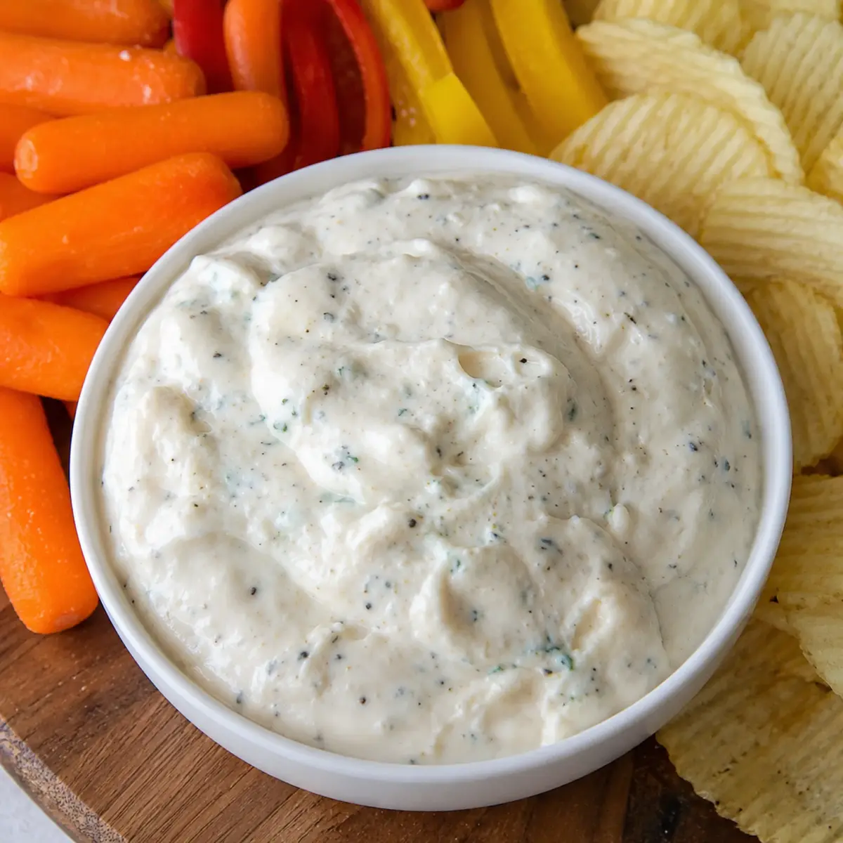 creamy garlic dip